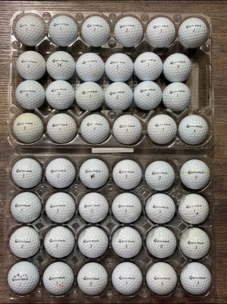 48 TaylorMade Tour Response Golf Balls - 4A Near-Mint Condition