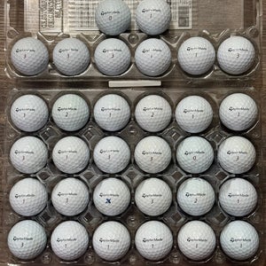 32 TaylorMade Tour Response Golf Balls - 5A MINT CONDITION