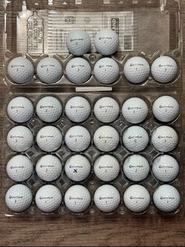 32 TaylorMade Tour Response Golf Balls - 5A MINT CONDITION