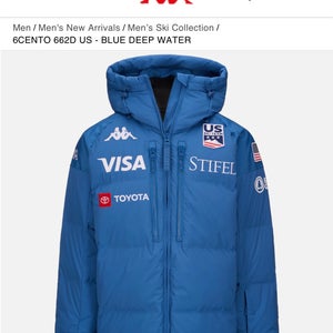KAPPA US SKI TEAM 6CENTO DEEP BLUE WATER (Used)
