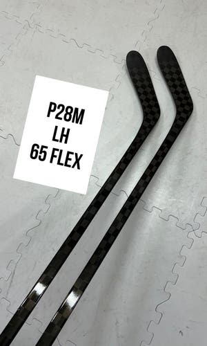 Senior(2x)Left P28M 65 Flex 66” ProBlackStock™ Unbranded BlackoutsPro Stock Nexus Hockey Sticks