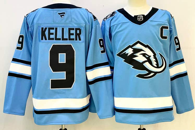 Utah Hockey Club Clayton Keller Ice Hockey Stitched Jersey 9 Size 50
