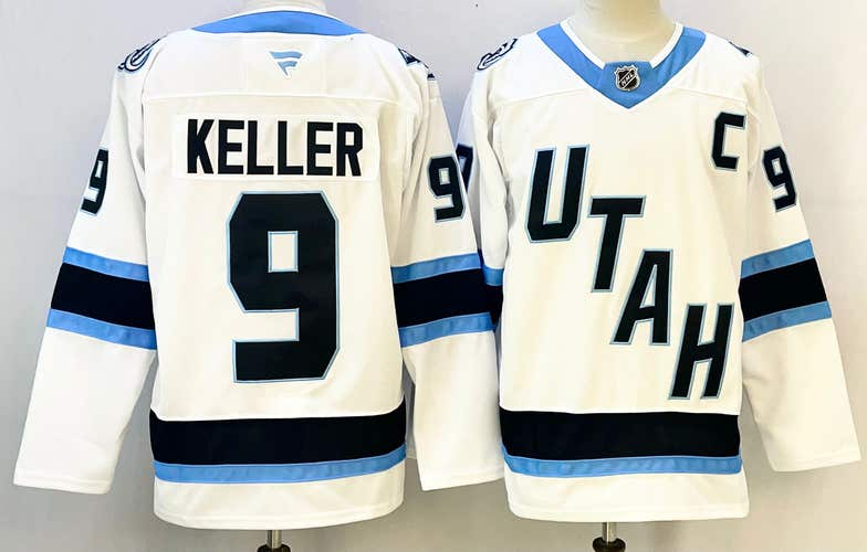 Utah Hockey Club Clayton Keller Ice Hockey Stitched Jersey 9 Size 52