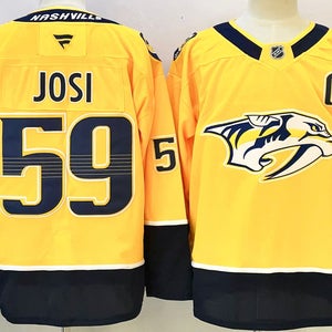 Nashville Predators Roman Josi Hockey Jersey 59 Stitched Size 50
