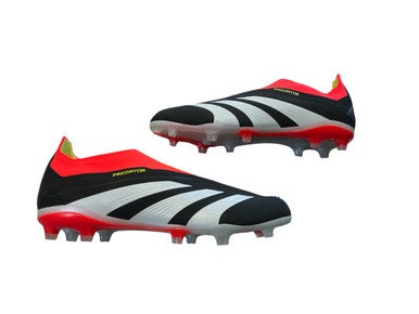 Used Adidas PREDATOR Soccer Cleats Black And Orange Senior 5.5 11873-S000233959