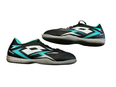 Used Lotto SOLISTA Soccer Indoor Shoes Black Junior 04.5 11873-S000231232