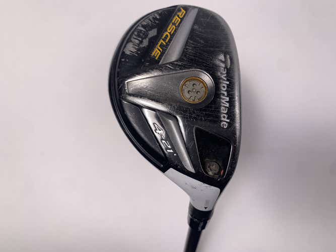 TaylorMade Rescue 11 4 Hybrid 21* Aldila RIP 65g Regular RH Midsize Grip