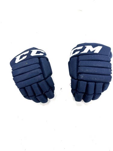 Used CCM LTP Youth Gloves Navy Blue 8" 11860-S000305346
