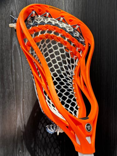 New Warrior Evo QX-O Box Head Custom Strung with Hero 3.0 Mesh (Sample Stringing)