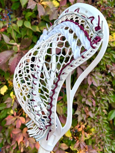 New Gait GC3 Custom Strung with Hero 4.0 White/Grey Mesh (Sample Stringing)