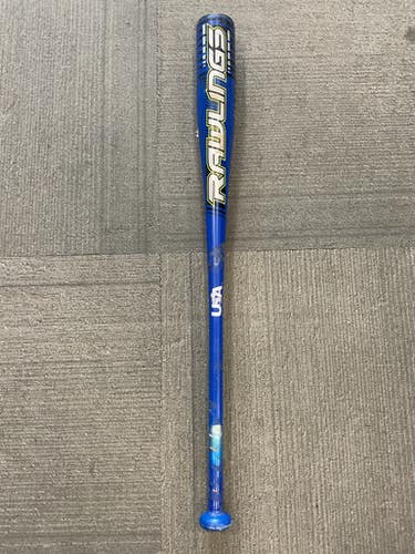 Used Rawlings WICKED BB/SB USA 2 5/8 Bat Royal Blue 29 1/2" 11614-S000232301