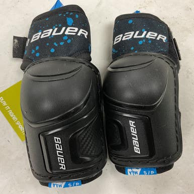 Used Bauer VAPOR VOLT Youth Elbow Pads SM 11855-S000200218