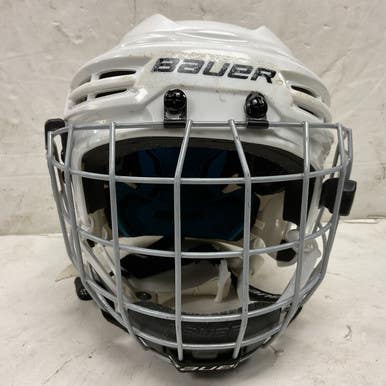 Used Bauer PRODIGY Helmet Cage Combo White One Size 11855-S000200215