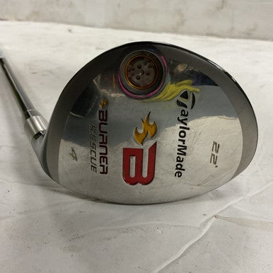 Used Taylormade BURNER RESCUE Mens Hybrid Club RH 4 Hybrid 11855-S000200188