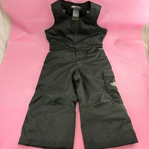 Toddler’s The North Face Insulated Bib Snow Pants Black 2T/3T ADD ON
