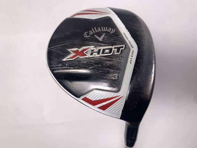 Callaway X Hot 19 3 Fairway Wood 15* Project X PXv Senior Graphite Mens RH