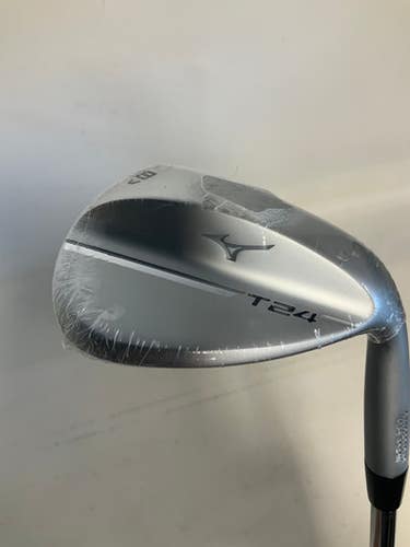 Used Mizuno T24 SATIN 58 10V Golf Wedge Mens RH Grey 58 Degree 11823-S000037566