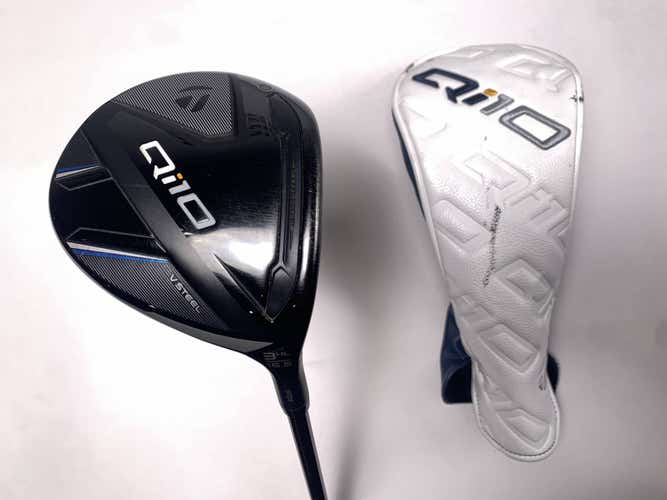 TaylorMade Qi10 3HL Fairway Wood 16.5* Fujikura Vista Pro 45 R2 45g Senior RH HC