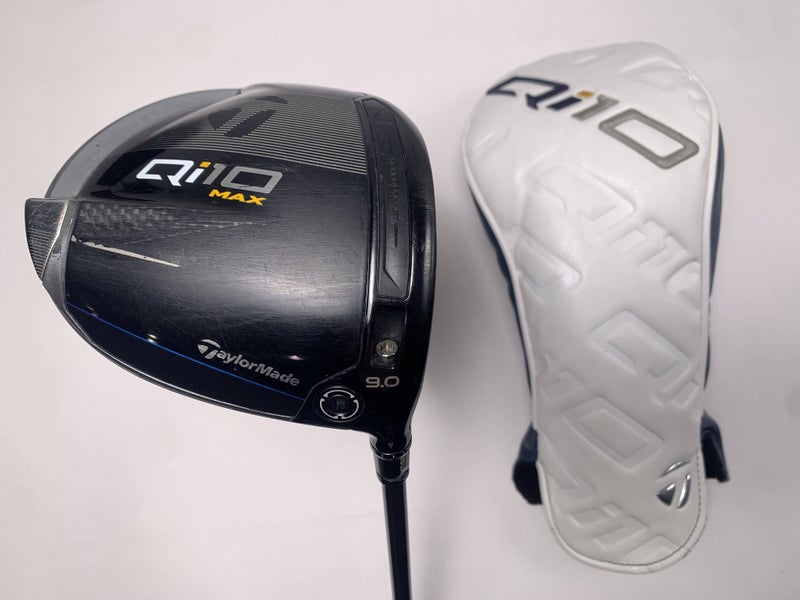 TaylorMade Qi10 MAX Driver 9* Diamana T+ Xlink Tech 60g Stiff RH HC