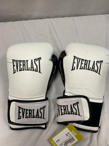 Used Everlast Boxing Gloves White MD 11490-S000269762