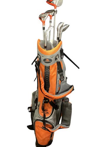 Used Cobra COBRA JUNIOR GO TIME GOLF SET Jr Club Set RH 7 Piece 11347-S000265281