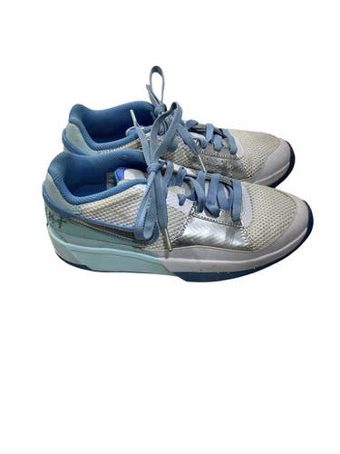 Used Nike JA 1 SE ALL STAR Basketball Shoes Y Carolina Blue And White Junior 05.5 11347-S000265273