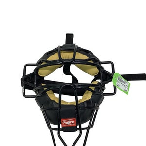 Used Rawlings CATCHER MASK Batting Helmet Mask Black MD 11347-S000265268
