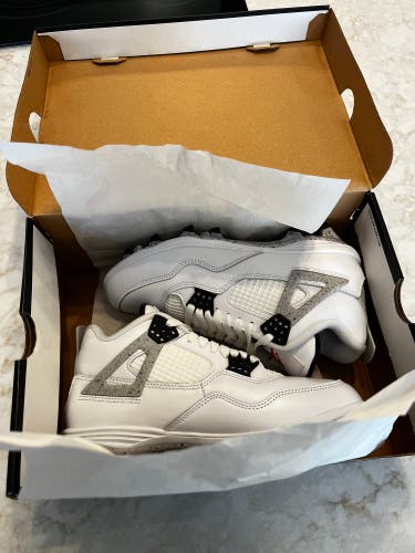 Men's Size 7.5 (W 8.5) Jordan 4 Retro TD Molded Cleats Cleats (New)