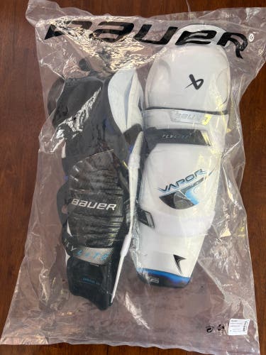 Senior Bauer Vapor Flylite 15" Shin Pads (New)