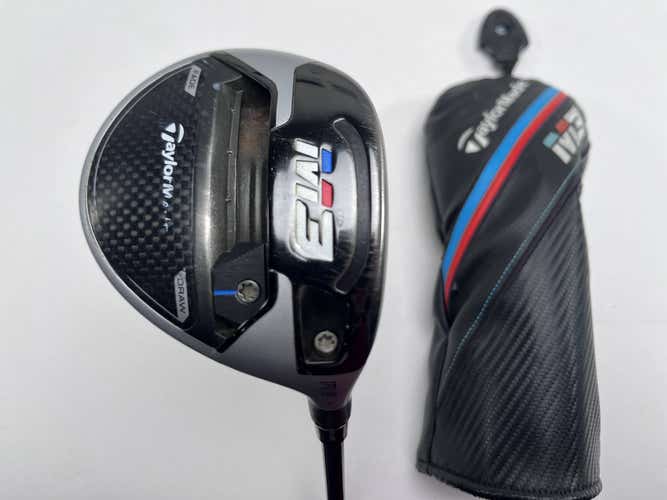 TaylorMade M3 3 Fairway Wood 15* C6 Series 60g Senior Graphite Mens RH HC +1''