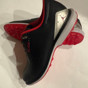 Nike Air Jordan ADG 5 Black Red Men’s 12 Golf Shoes FQ6642-001 New W/out Box