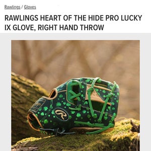 2025 Rawlings Heart of the Hide RH Infield Baseball Glove 11.5" (New)
