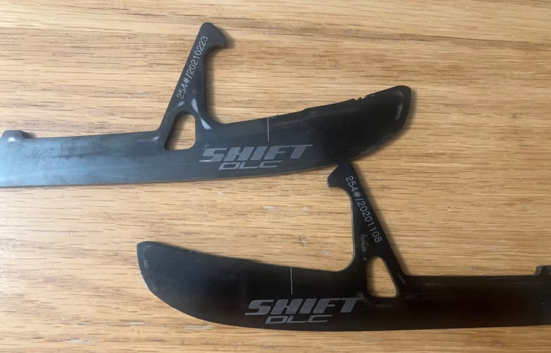 True Shift 254mm DLC/Black Runner (Used) compatible with Shift MAX - Hockey Skate (6.0-6.5)