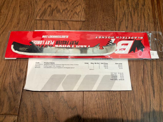 Bladetech 212mm Multi Fit For Tuuk/Powerfly, Quad 1 - New never used