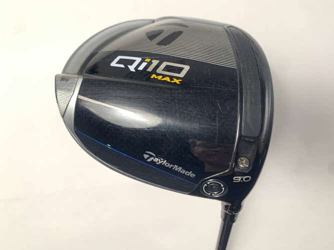 TaylorMade Qi10 MAX Driver 9* Diamana T+ Xlink Tech 60g Regular RH