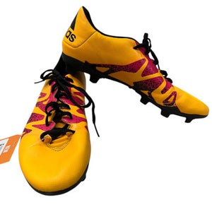 Used Adidas X 15.4 Soccer Cleats Gold Senior 10 11835-S000206023