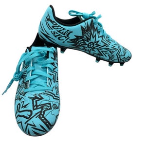 Used Puma Soccer Cleats Sky Blue Junior 04.5 11835-S000206077