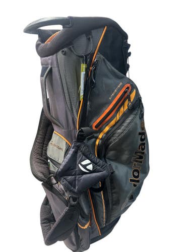 Used Taylormade GOLF STAND BAG Mens Stand Bag Dark Grey 11835-S000206115