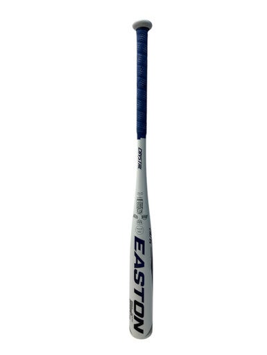 Used Easton CRYSTAL BB/SB Fastpitch Bat White 28" 11835-S000206130