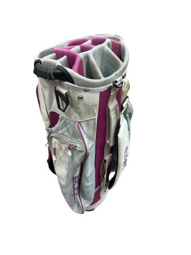 Used Cobra CART BAG SKY Womens Cart Bag Purple And Silver 11835-S000206138