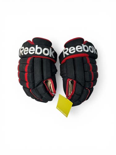 Used Reebok PRO Junior Gloves White/Black/Red 12" 11835-S000205855