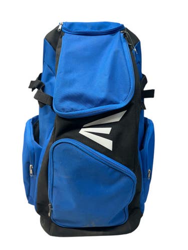 Used Easton DUGOUT WHEELED BAG BB/SB Player Wheeled Bag Royal Blue 11835-S000206185