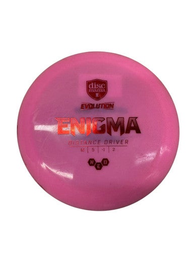 Used Discmania ENIGMA EVOLUTION Disc Golf Driver Pink 11835-S000205873