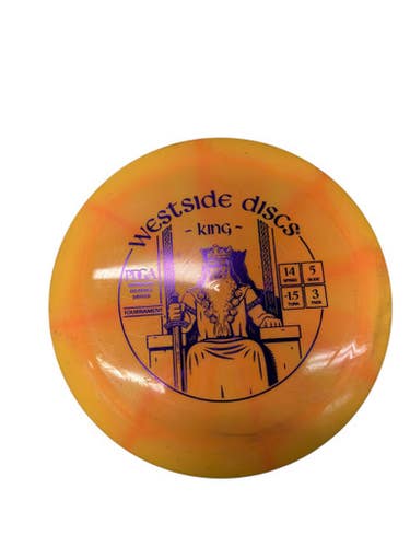 Used Westside KING Disc Golf Driver Orange 172g 11835-S000205872