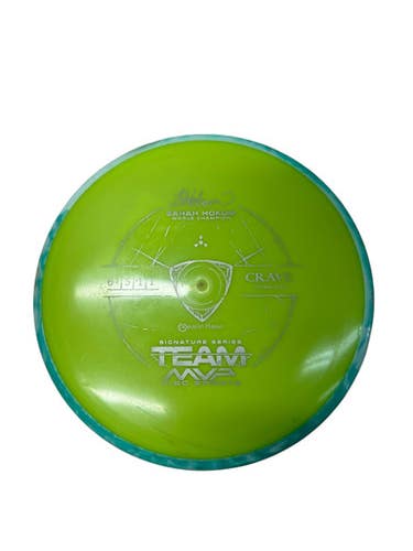 Used MVP CRAVE TEAM SARAH HOKOM Disc Golf Driver Optic Yellow 159g 11835-S000205880