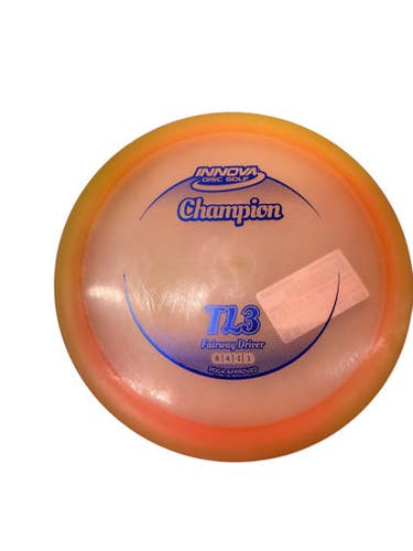 Used Innova CHAMPION TL3 Disc Golf Driver Orange 172g 11835-S000205901
