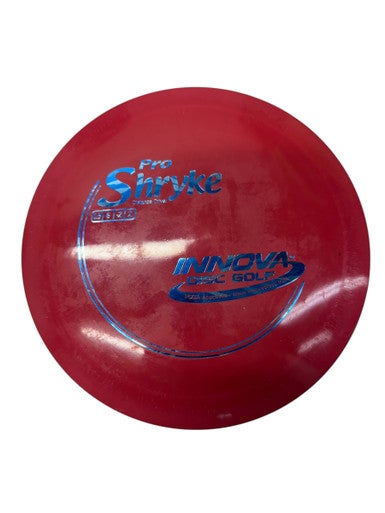 Used Innova PRO SHRYKE Disc Golf Driver Red 166g 11835-S000205918