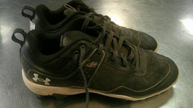Used Under Armour BASEBALL BB/SB Cleats Black Junior 05 11868-S000067903