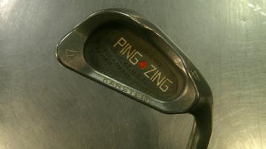 Used Ping ZING ORANGE DOT Mens Individual Iron RH 4 Iron 11868-S000067698