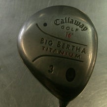 Used Callaway BIG BERTHA TITANIUM Mens Fairway Wood RH 3 Wood 11868-S000067873
